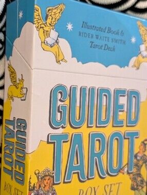 Guided Tarot Box Set – Blue and Yellow